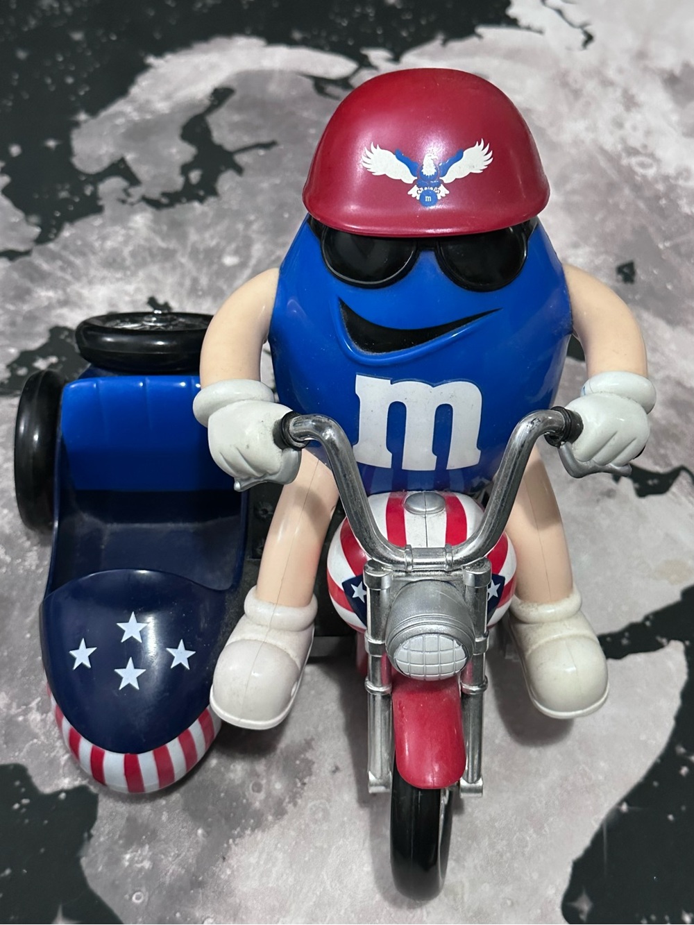 M&M Freedom Rider Motorcycle Candy Dispenser